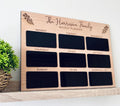 Personalised Family Planner, Wipeable Weekly Organiser, Weekly Food Plan, Meal Planner, Organisation, Mum Planner, Gift