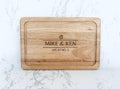 Personalized Engraved Wood Cutting Board, Custom Family Gift