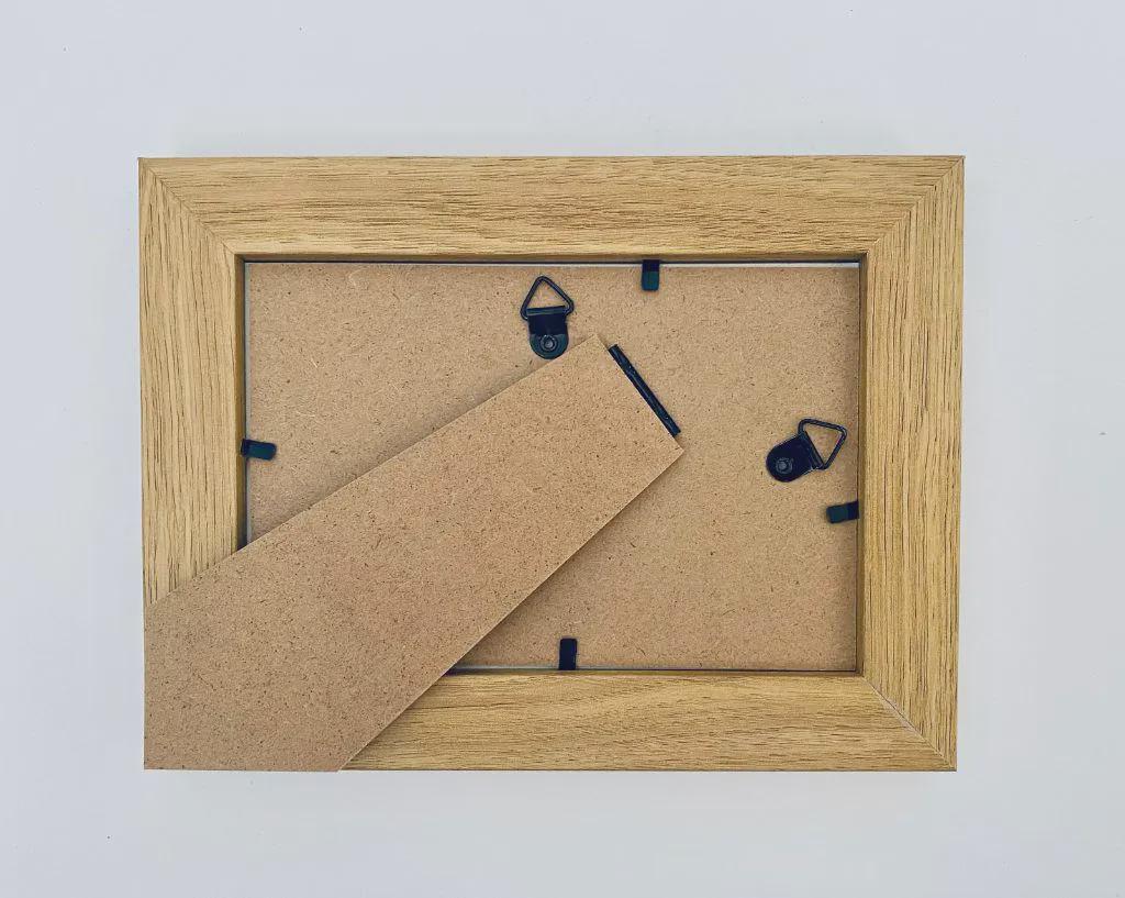 Personalised First Holiday Frame â€“ Custom Child Name, Destination & Year, Babyâ€™s First Trip Keepsake, Wooden Photo Gift