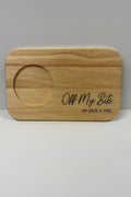 Engraved Wooden Snack Board - Personalised Kids Treat Platter